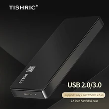 TISHRIC 2,5 дюймов USB3.0 HDD чехол SATA USB жесткий диск Корпус жесткого диска чехол для внешний жесткий диск SSD жесткий диск коробка Поддержка 8 ТБ TISHRIC 2,5 дюймов USB3.0 HDD чехол SATA USB жесткий диск Корпус жесткого диска чехол для внешний жесткий диск SSD жесткий диск коробка Поддержка 8 ТБ