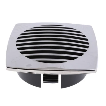 

RV Marine Boat 3' (76mm) Stainless Steel Curved Clad Airflow Air Flow Vent 81932SS-HP