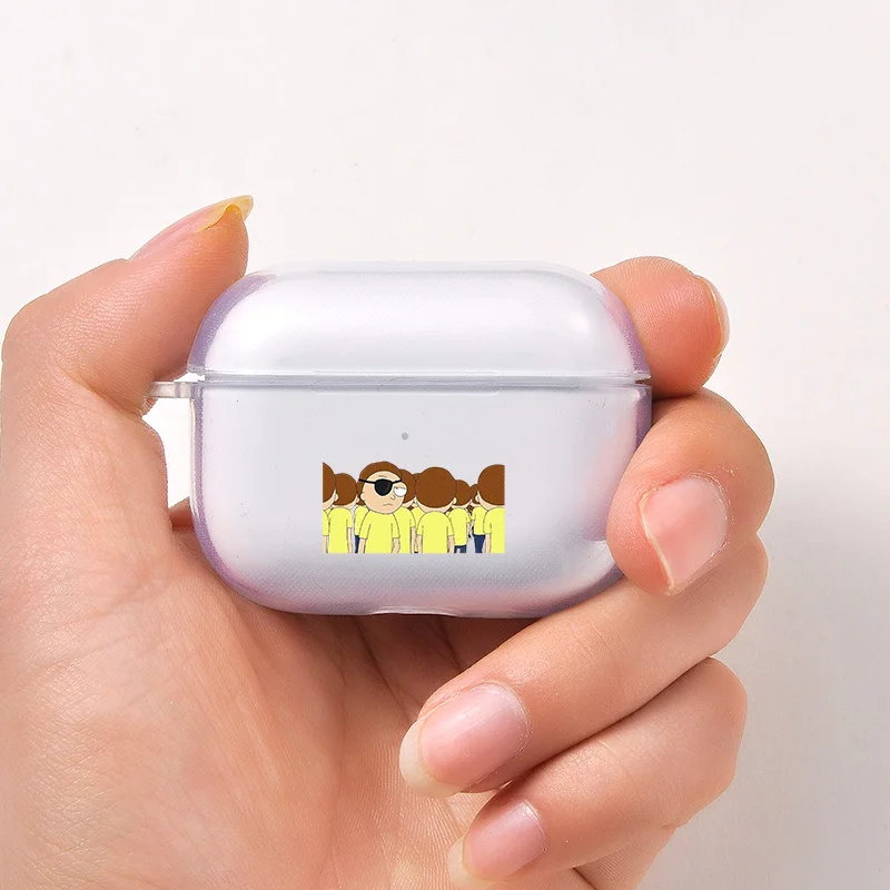 Мультяшный персонаж для Airpods Pro беспроводные Bluetooth наушники Милый Забавный чехол