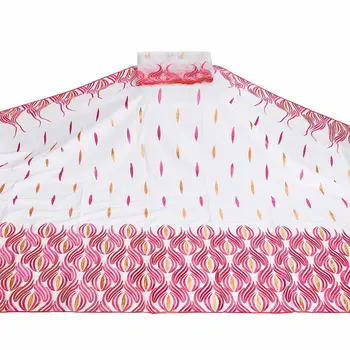 

CS Swiss Voile Lace With Stones African Lace Fabric 5 Yards+2 Yards Handmade Embroiderey Dubai Laces For Wedding Dress