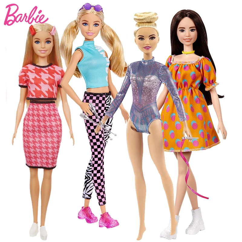 Original Barbie Doll Girl Princess Fashion Design Change Barbie Clothes Girls Dolls Toys for Children Gymnastics Master Juguetes