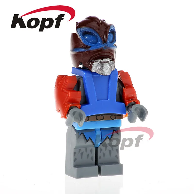 

Single Sale PG1113 Stratos HE-Man MASTERS Manaface Trap Jaw Clawful Ram Man Rattlor Building Blocks Education Toys Children Gift