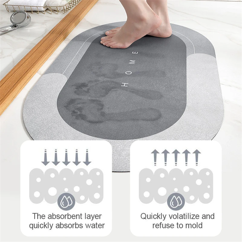bathroom non slip mat bath oil