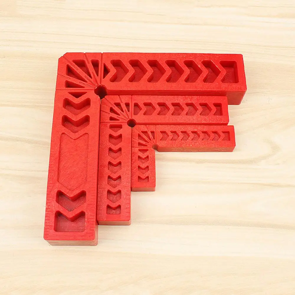 

90 Degree Right Angle Ruler Woodworking Tool 3/4/6inch L-Shape Plastic Auxiliary Locator Angle Holder Assist Positioning Tool