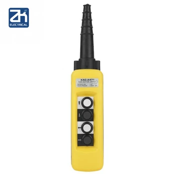 

Xac - A471 Crane Chain Hoist Lifting Controller Button Pendant 4 Buttons