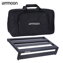 Ammoon DB-3 портативный гитарный эффект педали доска педалборд алюминиевый сплав с сумкой для переноски педали Монтажные Ленты