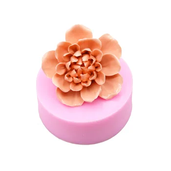 

3D Flower Soap Mold New Fondant Cake Silicone Mold Cake Decorating Tools Chocolate Birthday Cake Mold DIY Cake Baking Tools