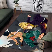 Ковер Зоро, ковер для спальни, цельный ковер для дома, аниме Чоппер, Квадратный Ковер, модный, для ванной, рождественский подарок, для кухни, комнаты, Прямая поставка