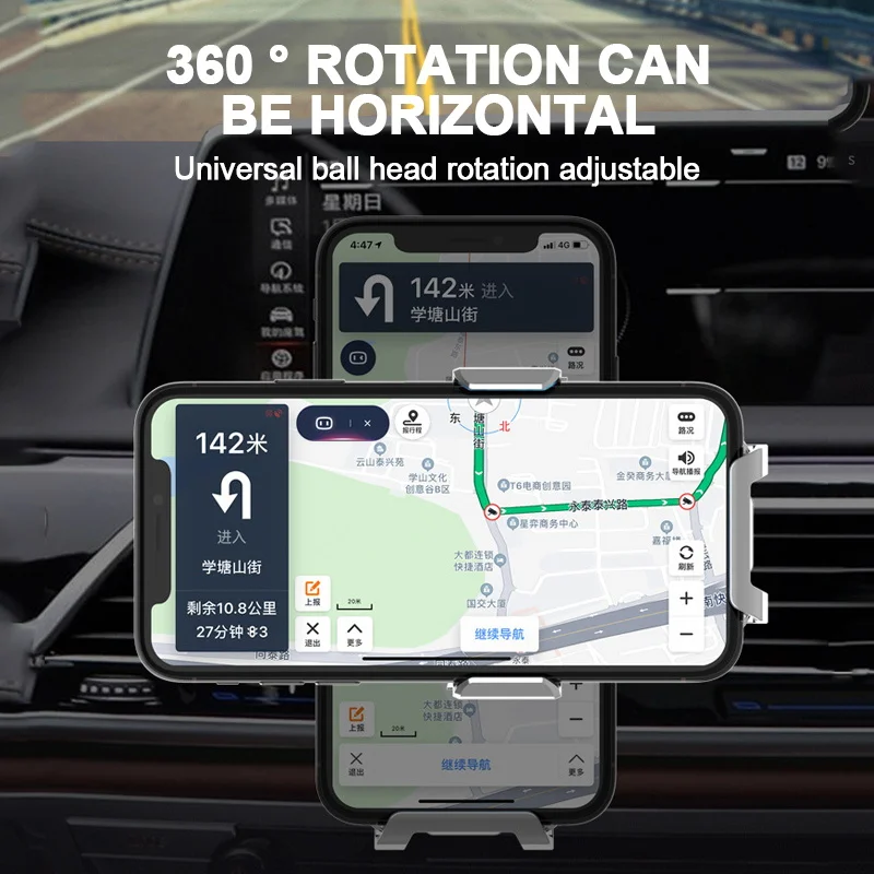 Автомобильное беспроводное зарядное устройство Tongdaytech 15 Вт для Iphone 8 XS 11 Pro Max