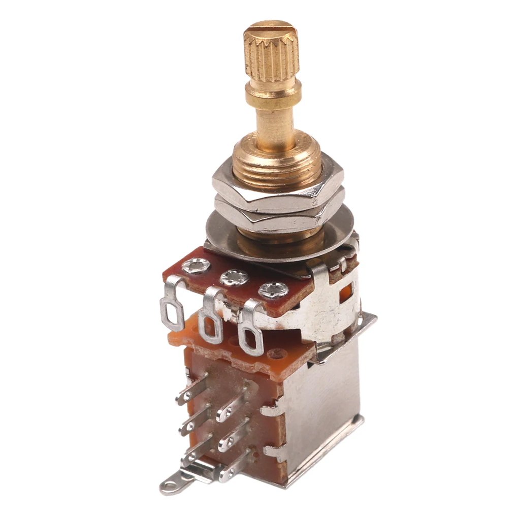 Push Pull Pot/Switch Potentionmeter Electric Guitar Volume/Tone 250K/500K