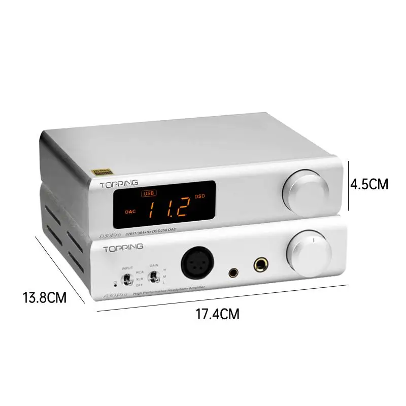 DAC　Topping D30Pro Topping D30 PRO - DAC - Zococity.es