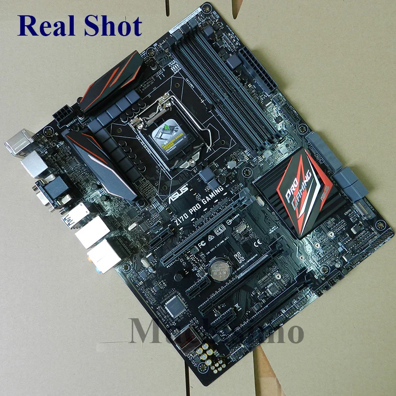 Asus Z170 PRO GAMING Desktop Motherboard Z170 Socket LGA 1151 For Core i7 i5 i3 DDR4 64G USB3.0 M.2