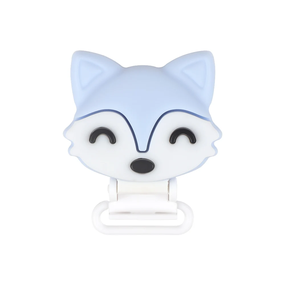 02 TYRY. HU, 1 шт., Мультяшные силиконовые зажимы для прорезывателей, сделай сам, детские соски, цепочка для кормления, держатель, пустышка, ювелирные изделия для кормления, игрушки, зажимы для младенцев - Цвет: 02