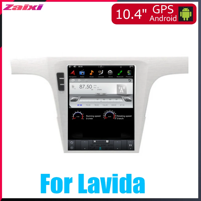 TBBCTEE 10 4 &quotTesla Тип Android для Volkswagen VW Lavida 2011 ~ 2014 Автомобильный dvd-плеер навигация gps
