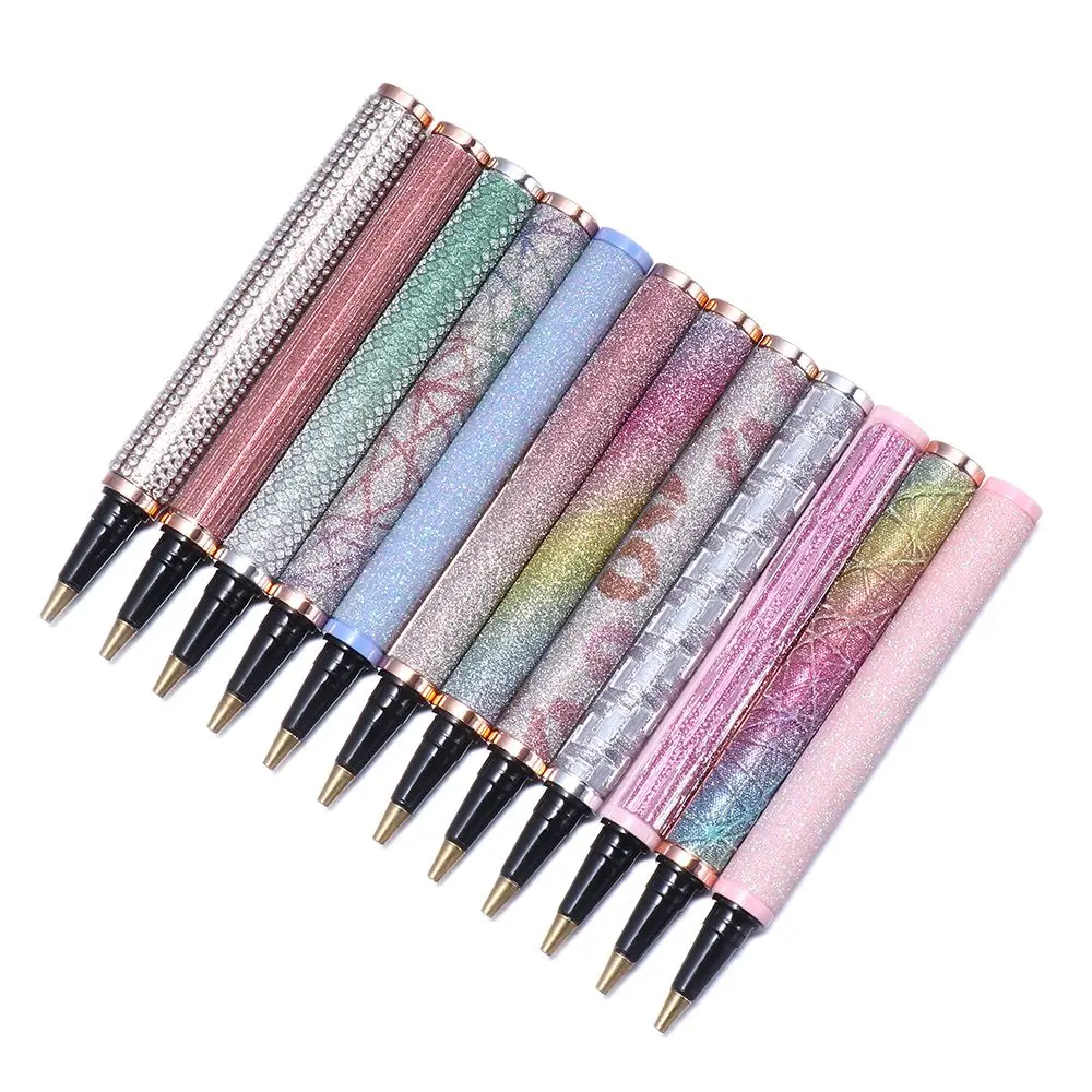 20 Colors 5D Diamond Painting Pen Glitter Diamond Sparkle Point Drill Pens Cross Stitch Embroidery DIY Craft Nail Art Supplies