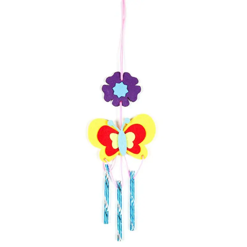 DIY Wind Chime дети ручной работы мультфильм животное нетканый материал для изготовления пасты посылка подарки для мальчиков и девочек - Цвет: 1