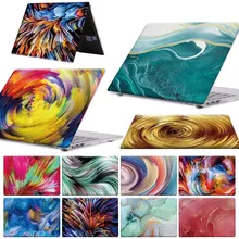 

For HUAWEI MateBook X Pro 2019 13.9/MateBook 13 14/D14 D15/Honor MagicBook 14 15 -hard watercolor Laptop case cover