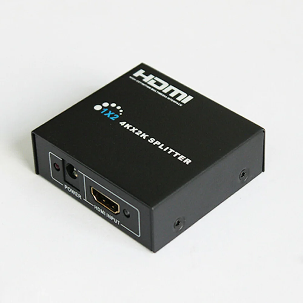 Ultra HD 4K 2 порта HDMI сплиттер 1 × 2 распределитель антенны STB 1080P концентратор 1In2 из трехмерной совместимы