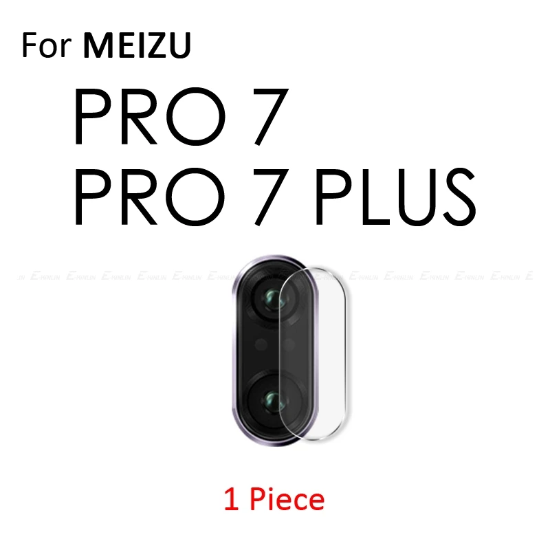 Задняя Защитная пленка для объектива камеры для MeiZu 16th 16s 16Xs X8 15 M8 Lite Pro 7 Plus Note 8 9 закаленное стекло - Цвет: For MeiZu Pro 7