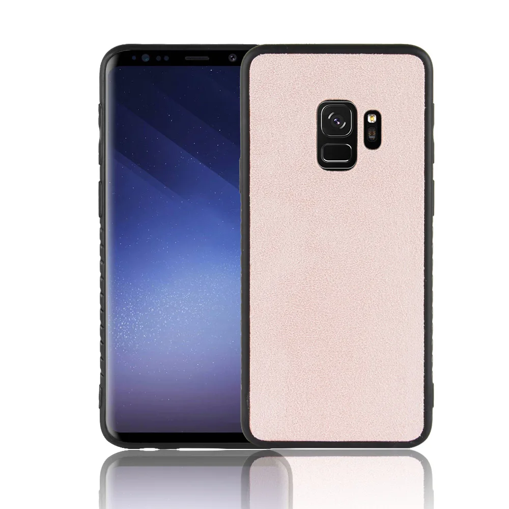 10 шт./лот Alcantara телефон кожаный чехол противоударный чехол для samsung Note9 A6 Plus A6 S9 S9 Plus Funda Coque