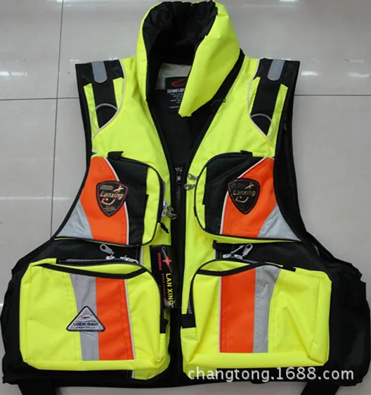 

Fishing Life Jacket Rock Fishing Service fu cai Fishing Life Jacket Collar Hat Deconstructable with Cross-