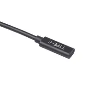 מחשב נייד נחושת מנצח Power Supply כבל מתאם מסוג C נקבה כדי 5521 טבורי ממיר זכר עם צ