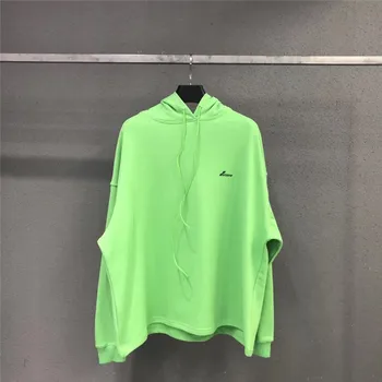 

19SS Latest Fall/Winter Hip Hop Pullover Men Women High Quality WELLDONE Hoodie Sweatshirt Embroidery WE11 DONE Pullover