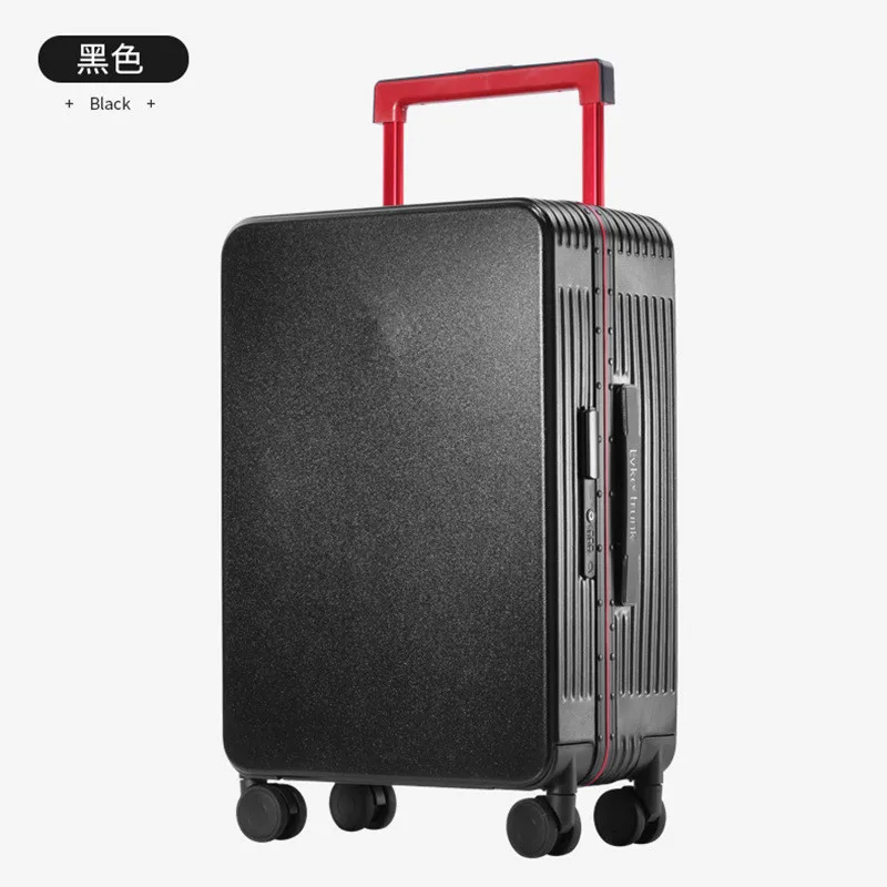

Black large orange hand travel luggage FD165-496459