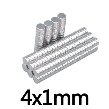 

5/20/50/100/200/500pcs 4x1 mm Mini Small Circular Magnets 4mmx1mm N35 Neodymium Magnet Dia 4x1mm Permanent NdFeB Magnets 4*1 mm