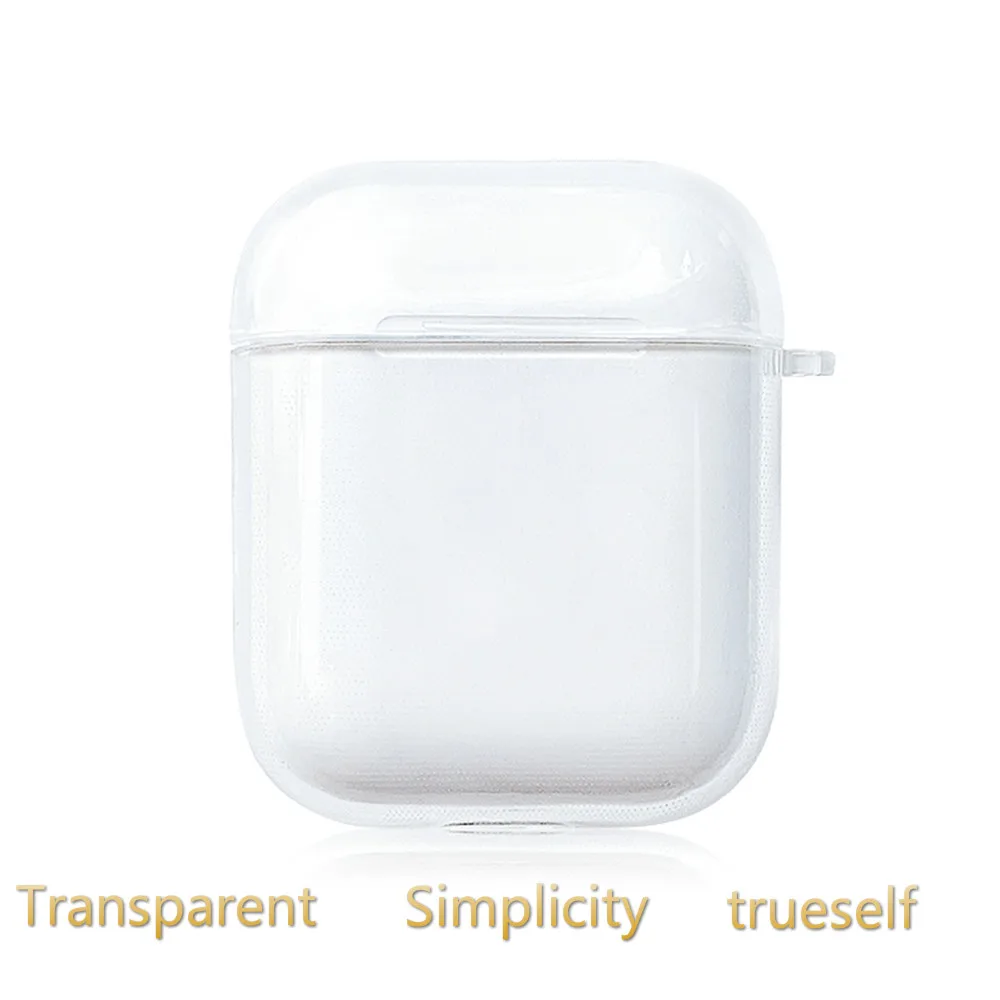 

Soft Silicone Cases For Airpods 1 2 Protector Cover Clear Transparent Cover Shockproof For Aplle AirPod Pro 3 Case Accessories