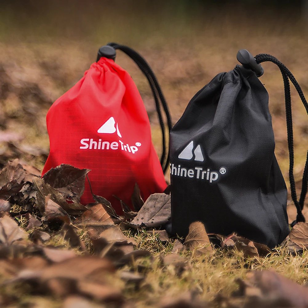 Camping Storage Bag Outdoor Equipment Travel Kits Portable Hanging Nail Wind Rope Buckle Ultralight Drawstring Pouch