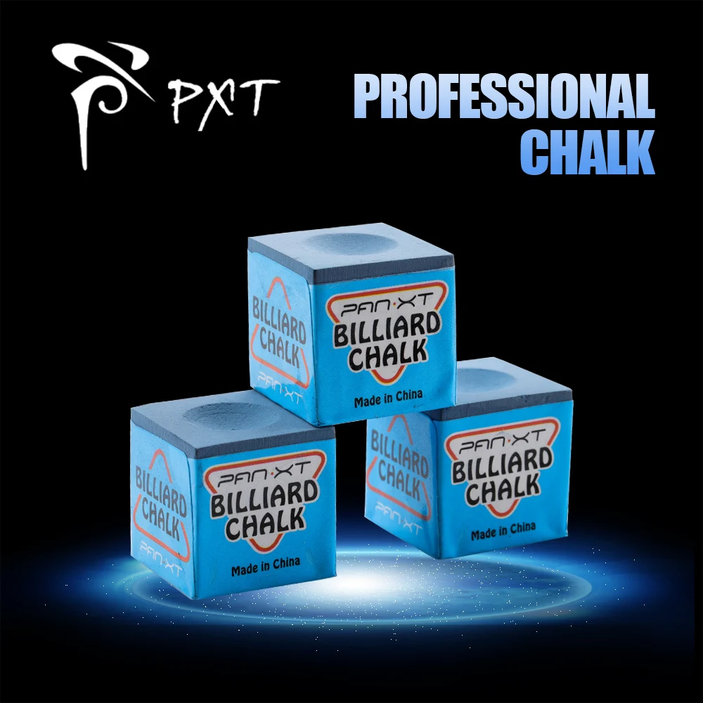 PXTBilliardMagicalChalk9PiecesinABoxOilyDryPoolCueChalk