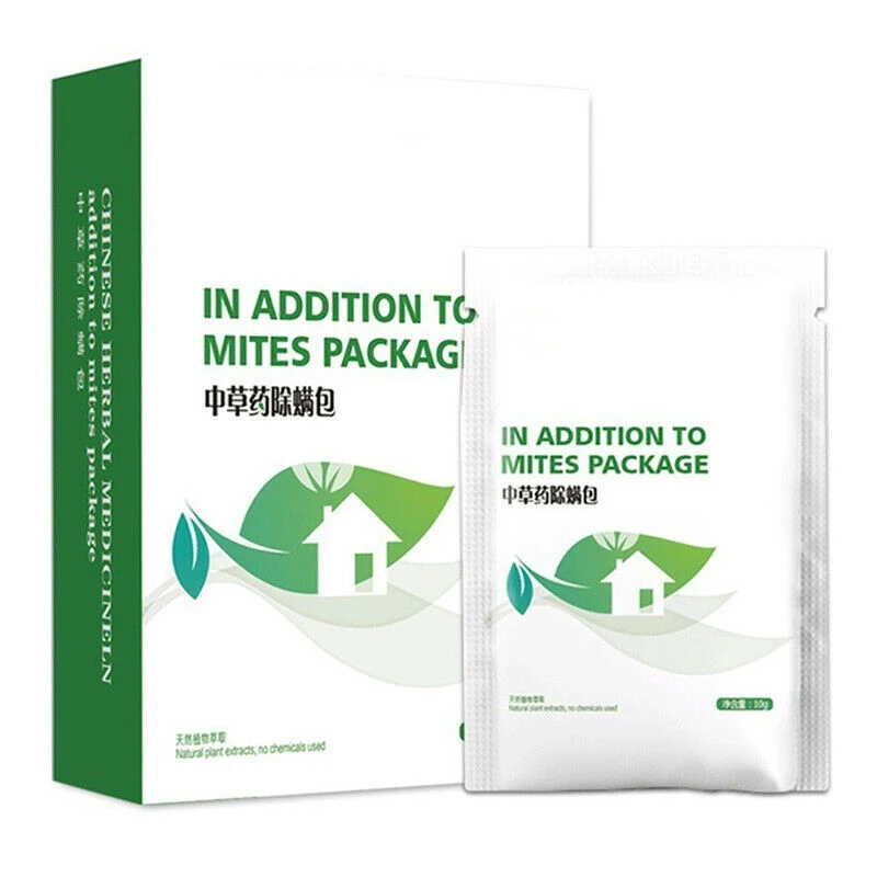 

8 Packs Efficient Mites Killer Natural Bed Bug Killer Mites Insect Repeller Household Natural Removal of Acarid