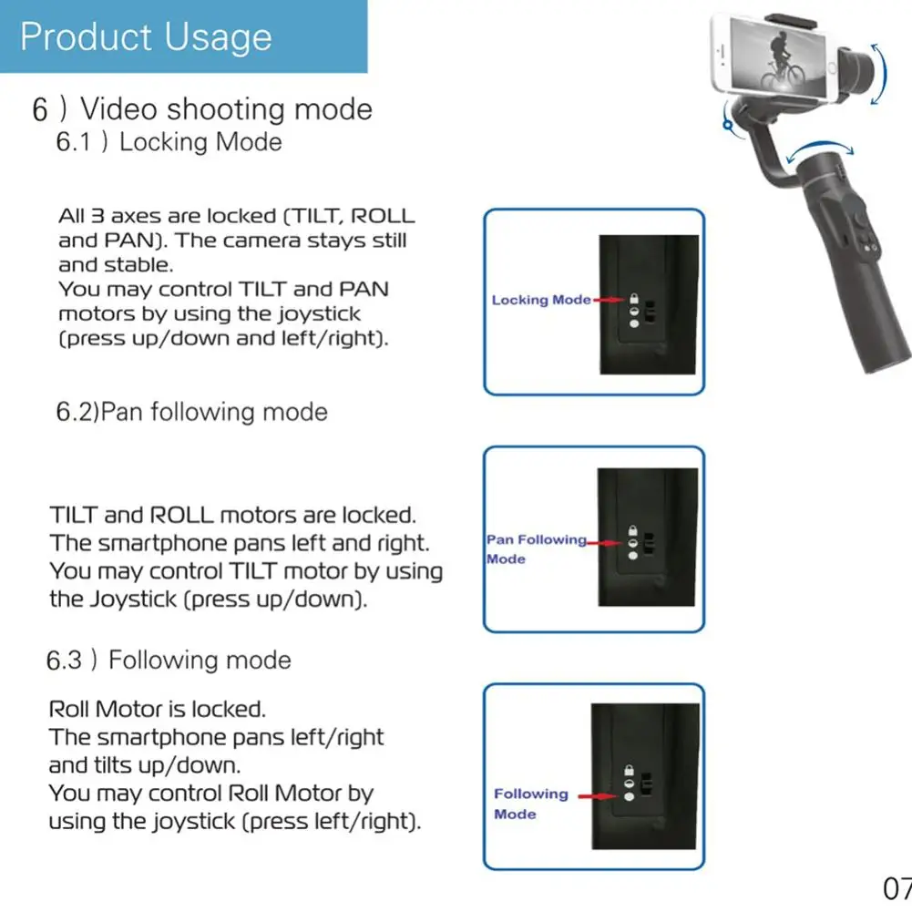 TWISTER. CK наружная фотография 3-осевой ручной универсальный стабилизатор Gimbal для камеры телефона для samsung Galaxy смартфон