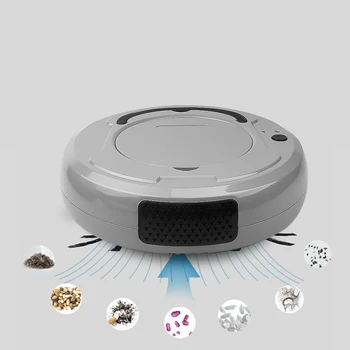 

Robot Vacuum Cleaner Home Automatic Sweeping Robot 3-In-1 Auto Rechargeable Dry Wet Sweeping Robot For Carpet Dirt Dust Hair