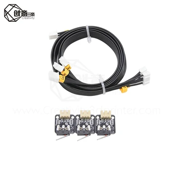 

3PCS 3D Printer Accessories X/Y/Z axis Limit Switch 3Pin N/O N/C Control Limit Endstop Switch Module with Cable
