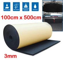 500X100x0,3 см Толстая Звуконепроницаемая хлопковая резиновая хлопковая Звукопоглощающая Автомобильная Звуконепроницаемая хлопковая Автомобильная противошумовая накладка