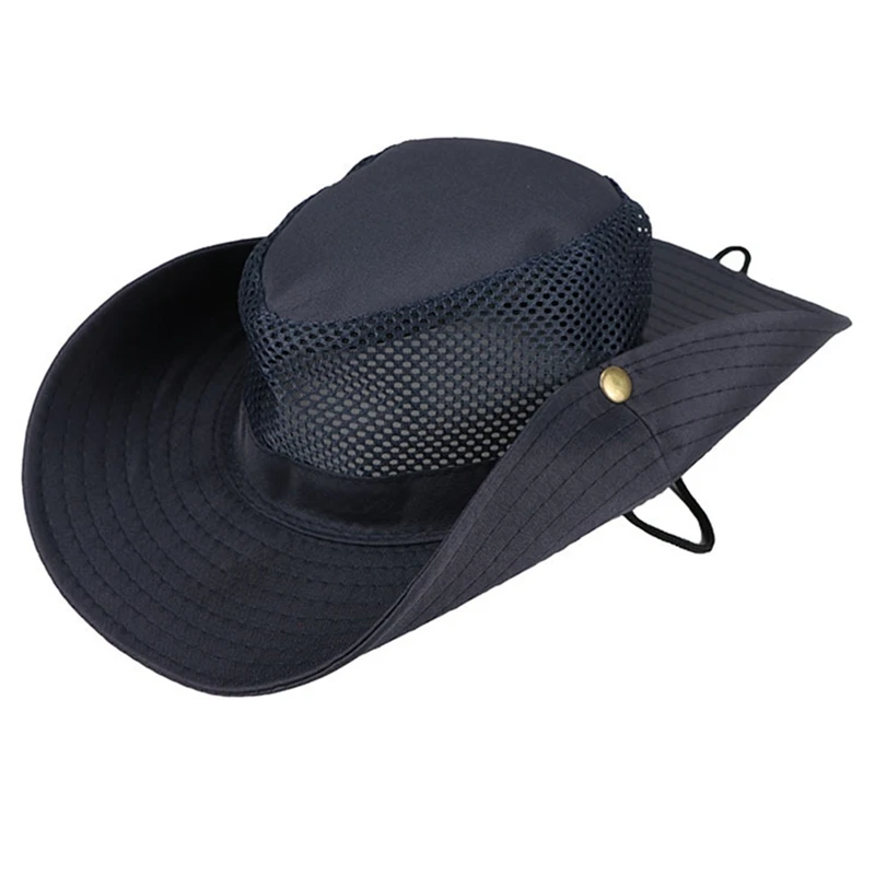 Outdoor Fishing Cap Summer Sun Protection Anti-UV Hat Sunhat For Men Fisherman Hats Breathable Male Bennet Caps Quick-dry