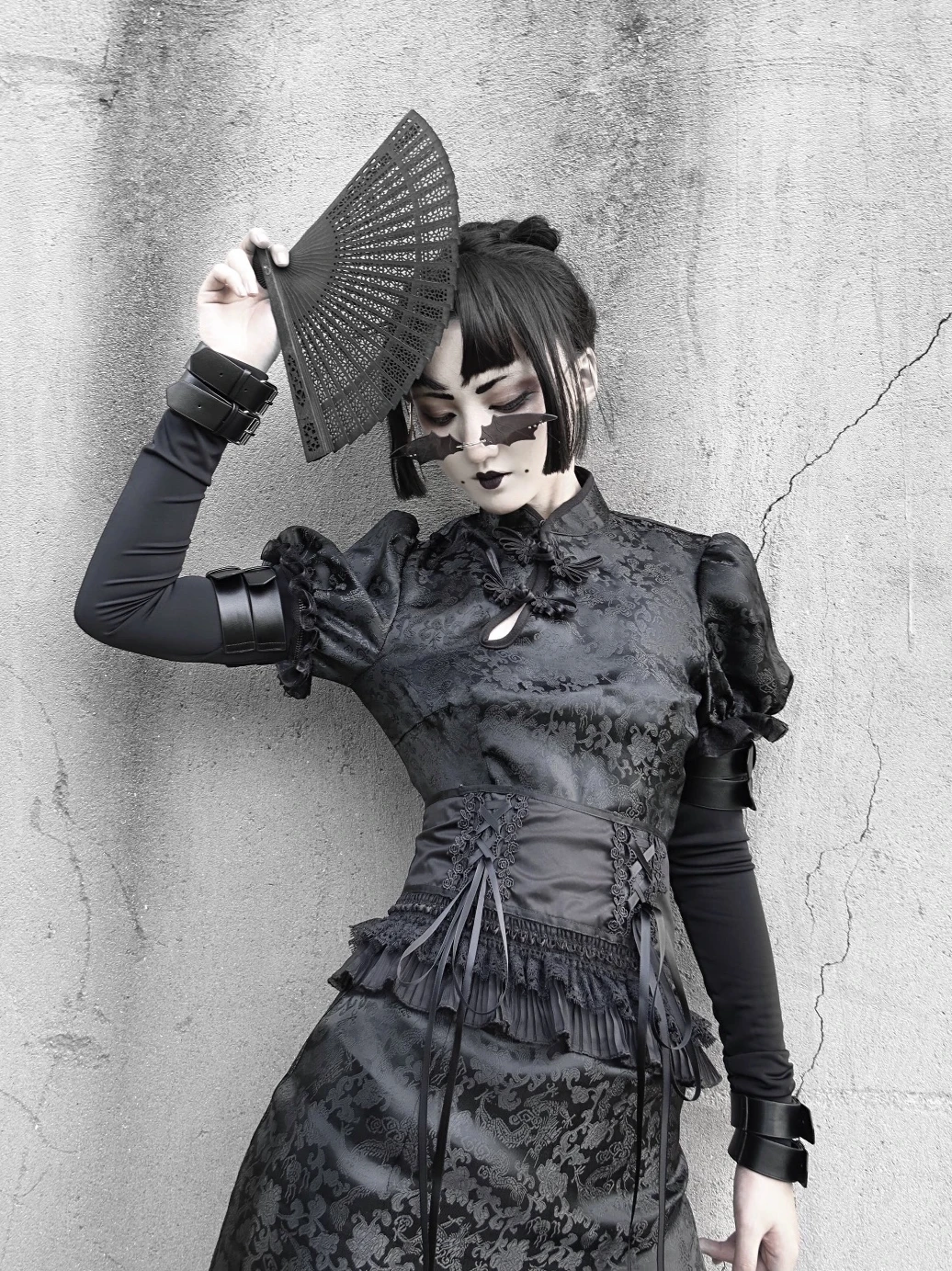 Original Design Gothic Dark Black Dragon Series
