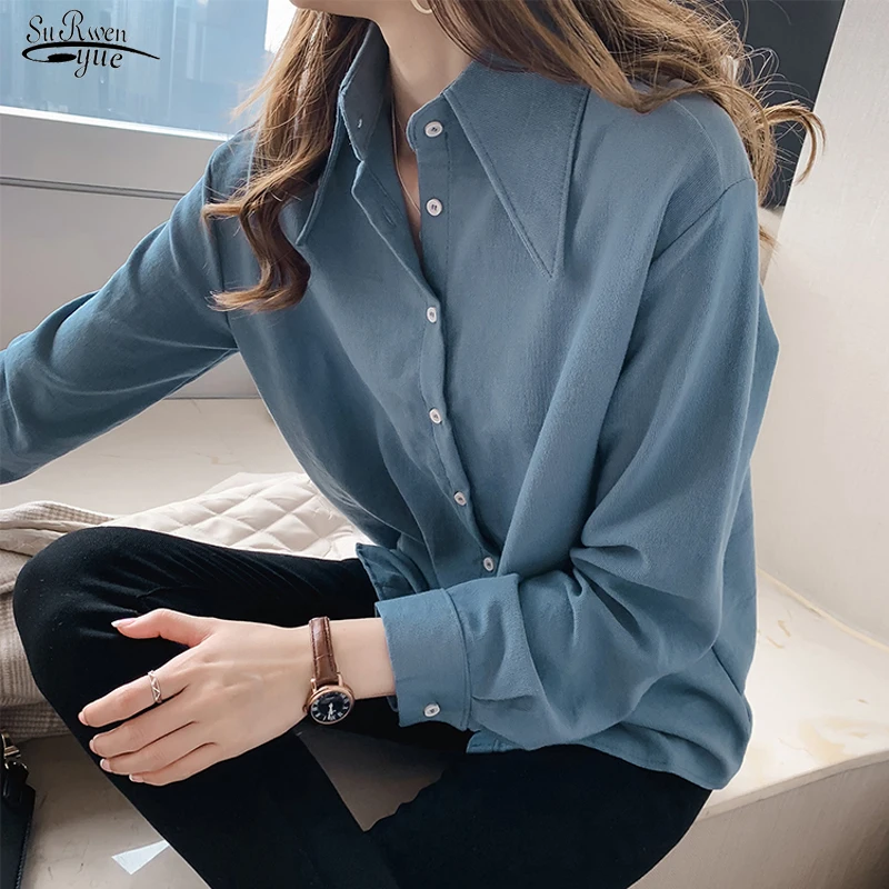 Летняя женские топы блузка есть большие размеры, женская верхняя одежда мод с коротким рукавом женская рубашка блуза свободный, о-вырез, голубой, Женская одежда Топы D840 30