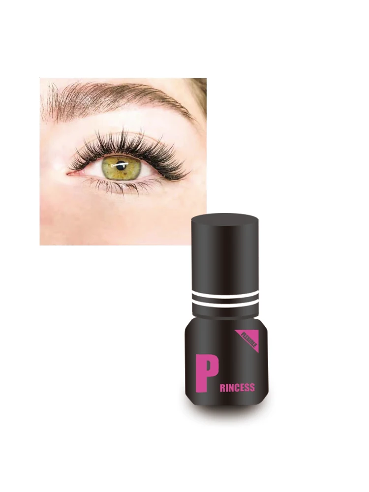 Glesum Eyelash Glue Princess 0.5s-1s Dry Oil And Water Resistant Retention time 7-9 Weeks Soft Eyelash Adhesive 3