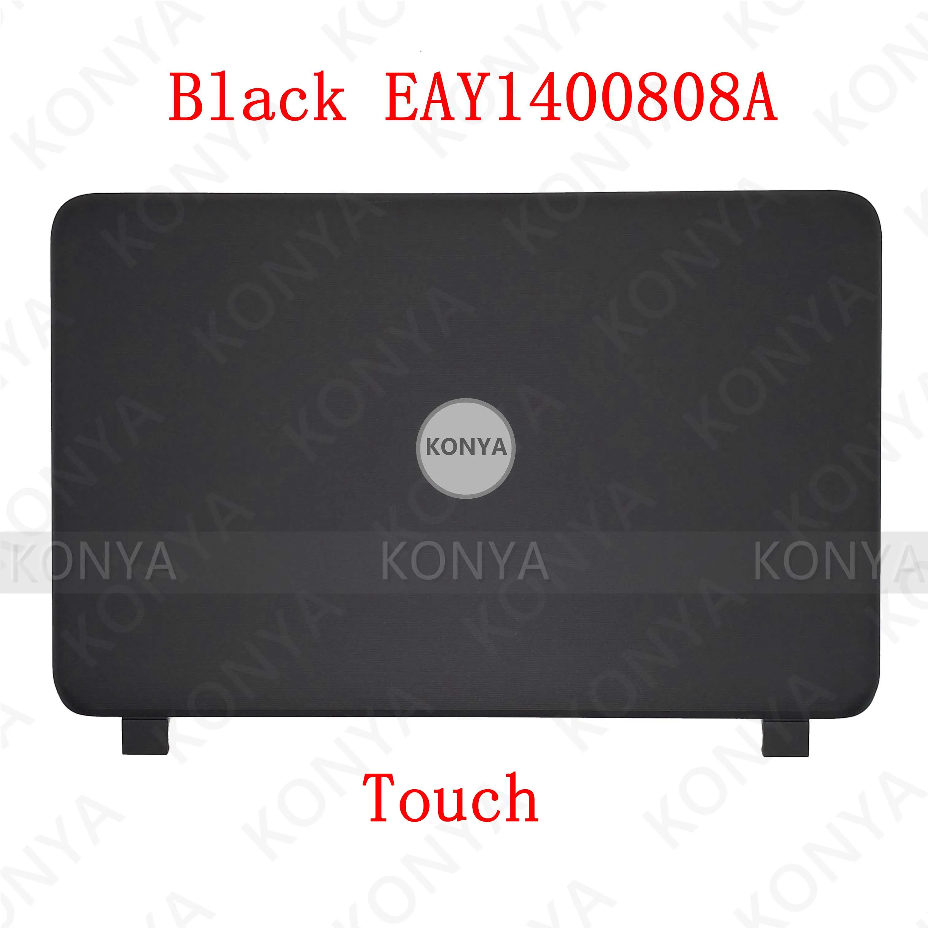 Чехол для ноутбука hp Pavilion 15-P 15-K lcd задняя крышка корпуса чехол EAY1400502A EAY14008020 EAY1400803A EAY14008070 - Цвет: Black EAY1400808A