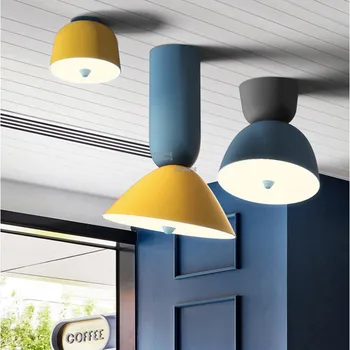 

220V LED Ceiling Light Adjustable Angle Creative Luxury Nordic Lamp Modern Art Restaurant Bedroom Bar Ceiling Lamp Hanging Lamps