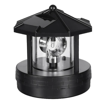 

Practical Durable Rotatable Decorative Outdoor Garden Beacon Lawn Solar Light Waterproof Smoke Towers Led Energy Saving Yard