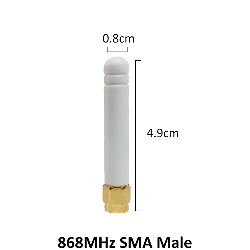GSM 868 МГц 915 антенна 3bdi SMA разъем антенны белого цвета маленького размера для