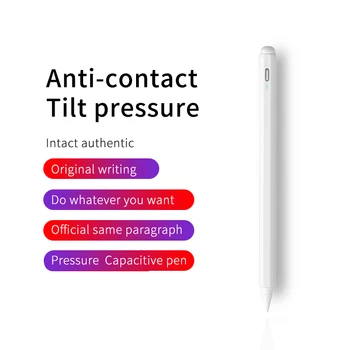 

For Stylus Pen Apple Pencil 2 For iPad Pro 11 12.9 2020 9.7 2018 Air 3 10.2 2019 Mini 5 For iPad Pencil with Palm Rejection Pen