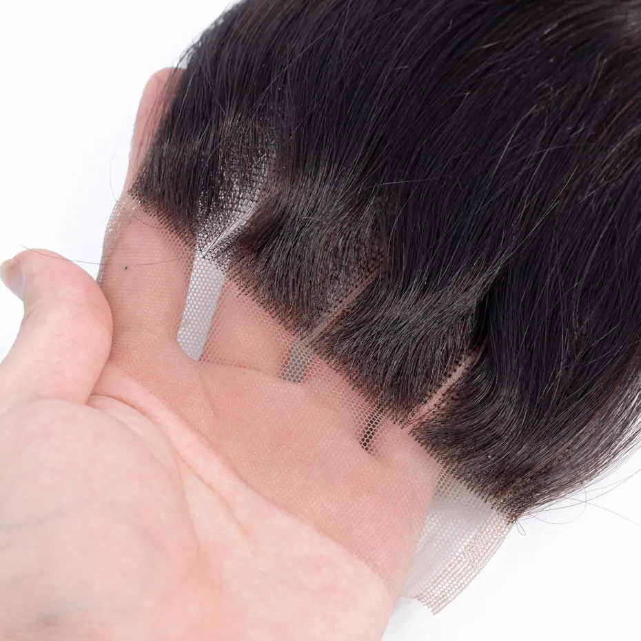 MOBOK-Hair-1-Piece-Malaysian-Body-Wave-Closure-Non-Remy-Hair-Lace-Closures-4-x4-Swiss