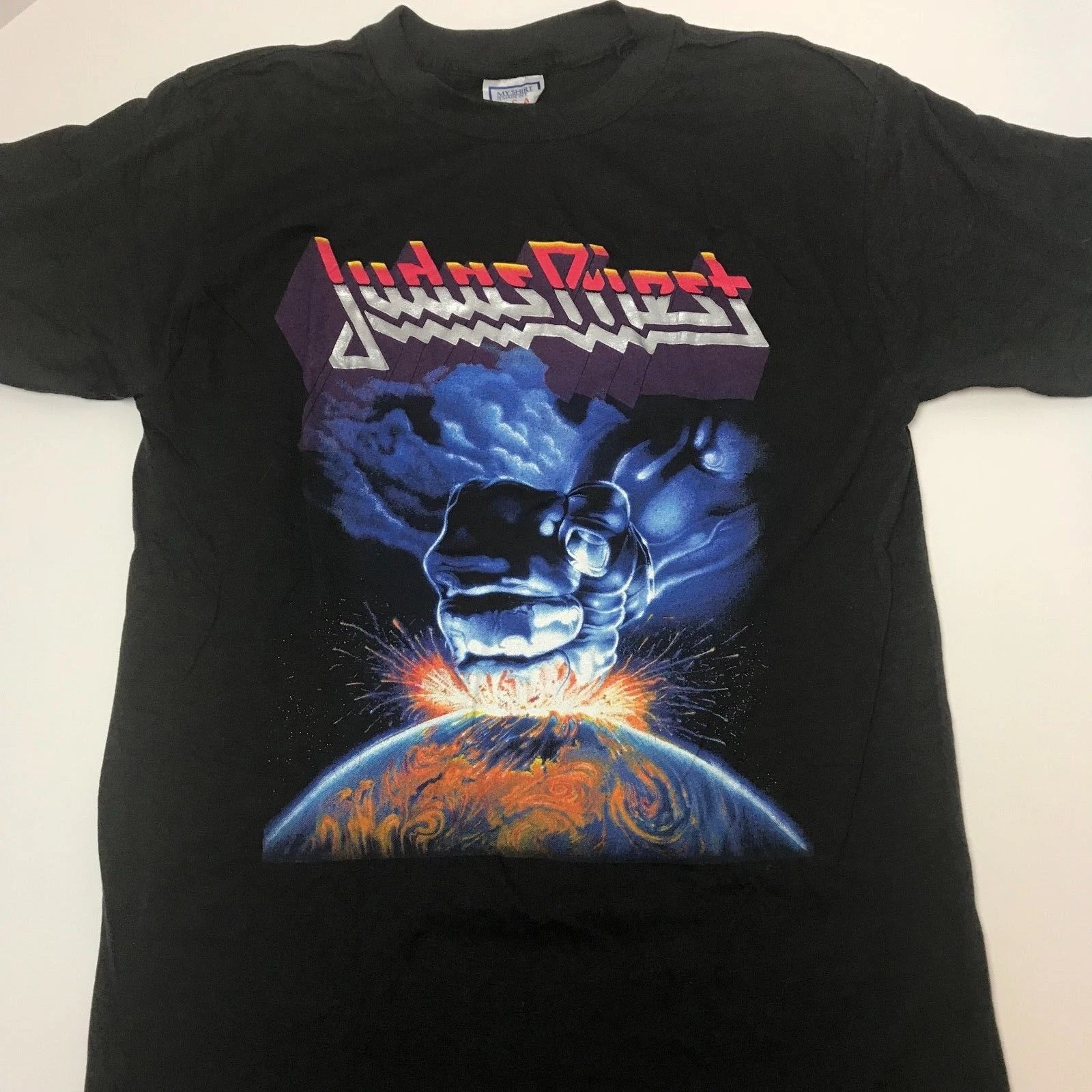 Vintage Judas Priest Ram It Down push It Up camisa nueva Gran Marca de Rock  algodón hombres ropa hombre Camiseta ajustada| | - AliExpress