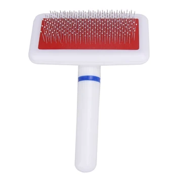 

Steel Needle Comb for Dog Cat Yokie Gilling Brush Dog Rake Comb Massage Grooming Tools Pet Brush Dog Accessories