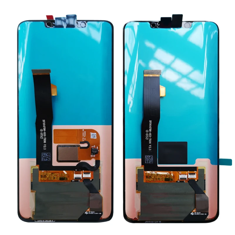 6,39 ''дисплей с рамкой для замены отпечатков пальцев для huawei mate 20 Pro lcd кодирующий преобразователь сенсорного экрана в сборе